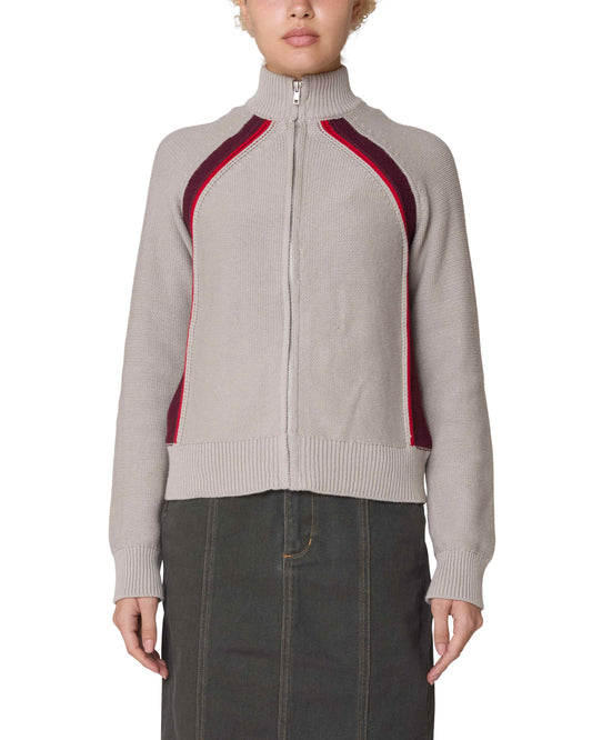 Women's Obey Lizzie Zip Mock Sweater