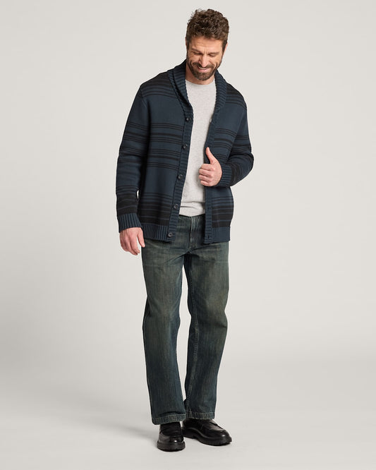 Pendleton Men's Tumalo Ridge Cotton Cardigan