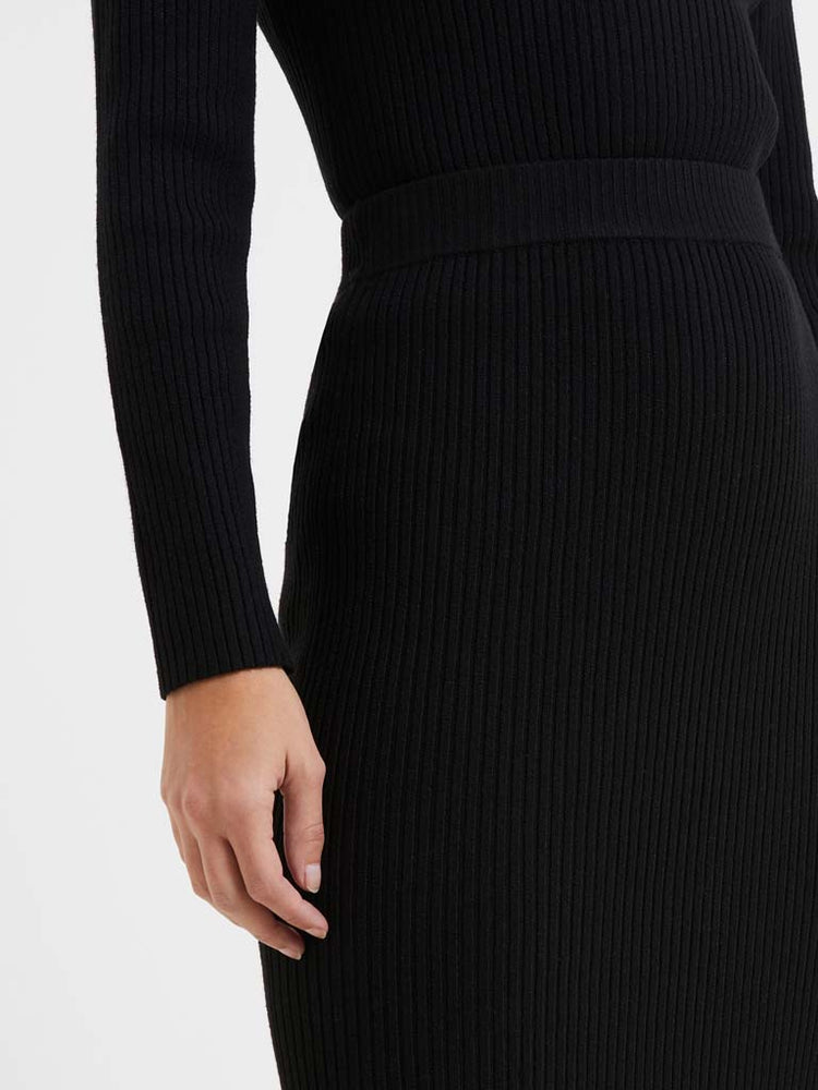 Women's Simona Midi Skirt - Black