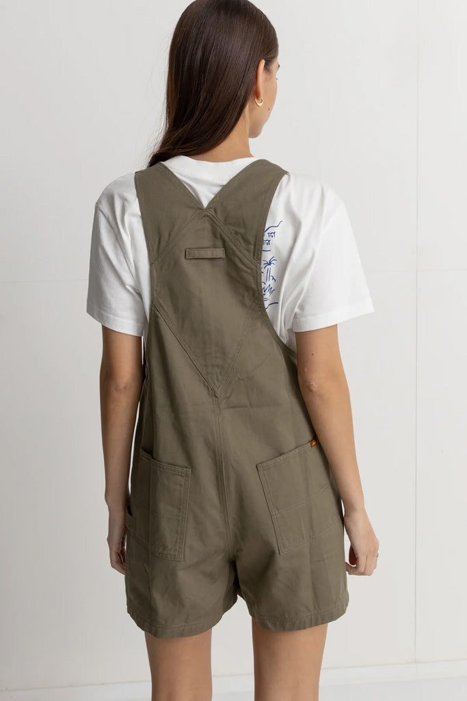 Women's Lowkey Short Overall - Olive
