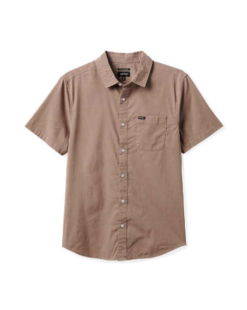 Men's Charter Sol Wash Short Sleeve Shirt - Cinder Grey Sol Wash
