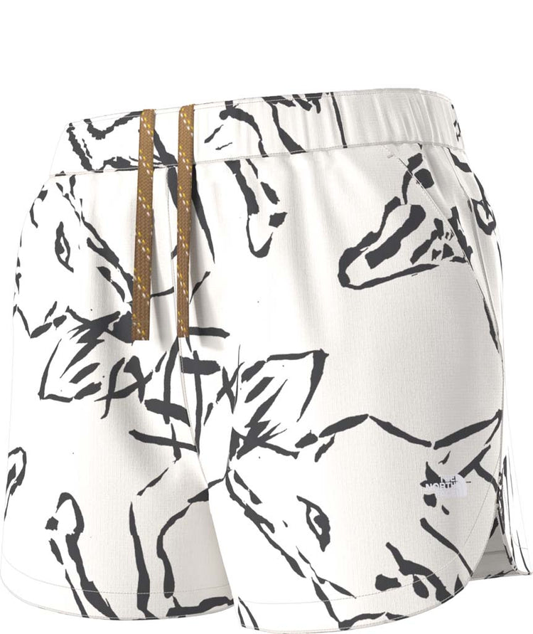 Women's Class V Pathfinder Pull-On Short - White Dune Coyote Field Sketch Print