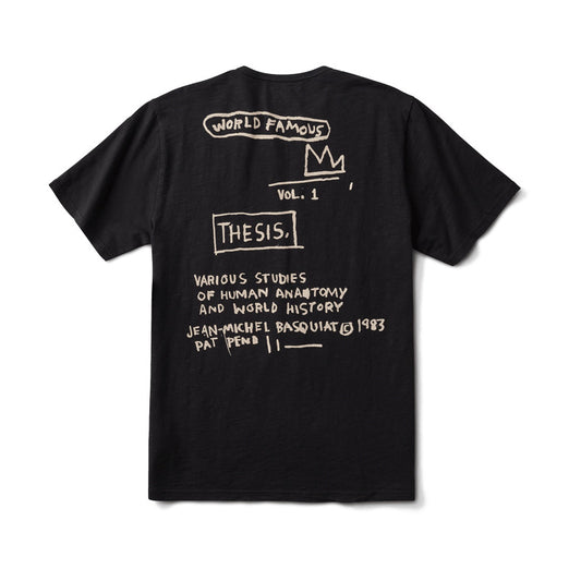 Men's Basquiat Thesis T-shirt - Black