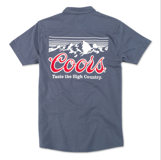 Men's Coors Brew Master Button Up
