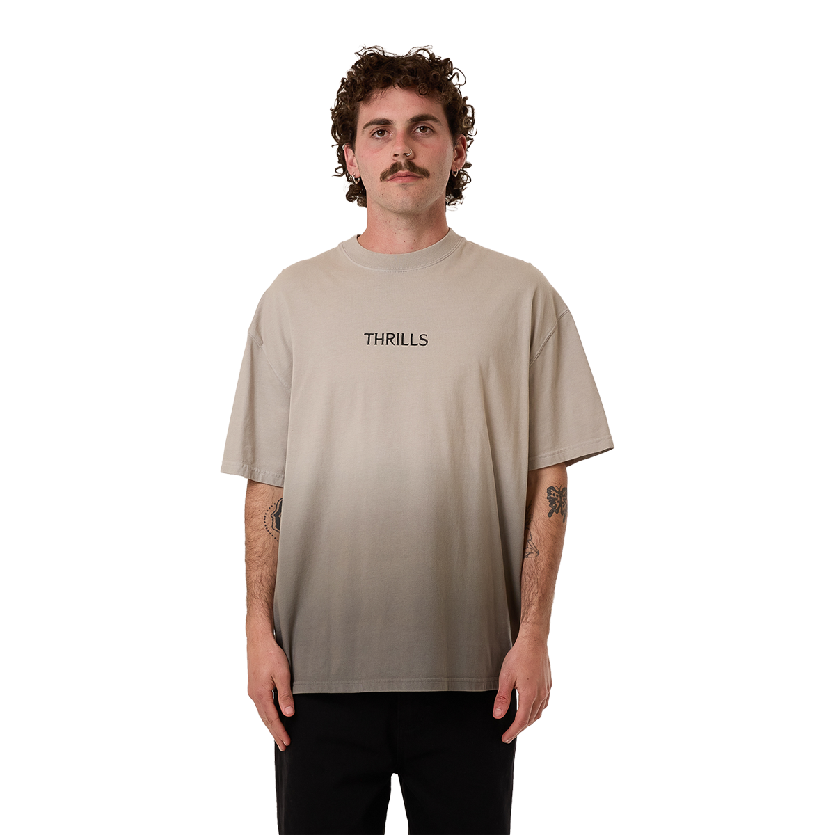 Fade Away Box Fit Oversize Tee