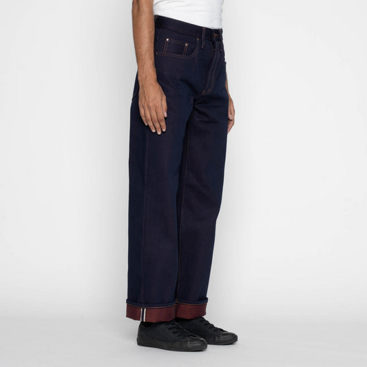 Unbranded Wide Fit - 21 oz. Heavy Red Weft Selvedge - Indigo