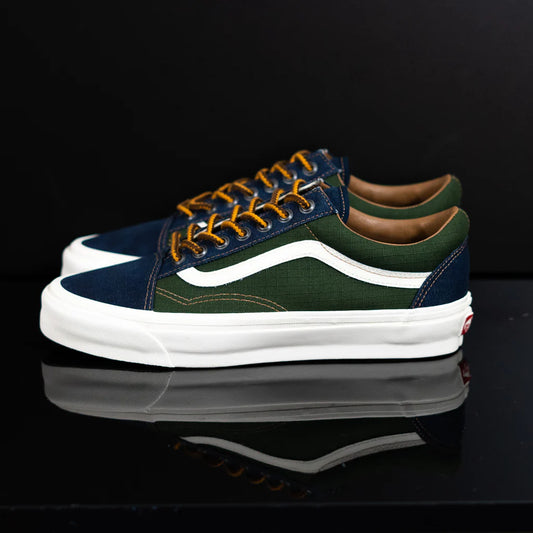 Vans MTE Old Skool 36 - Salt Wash Navy/Green