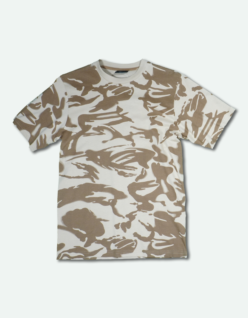 European Camouflage Tee UK Desert Camo- SURPLUS