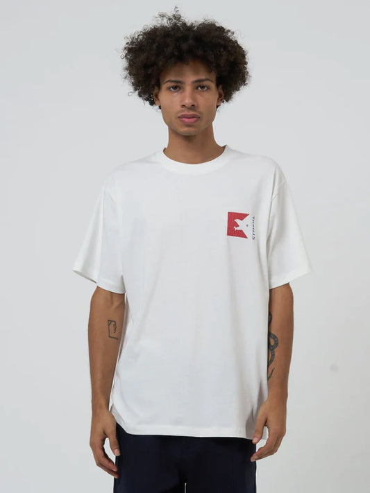 Men's United For All Merch Fit Tee - Dirty White