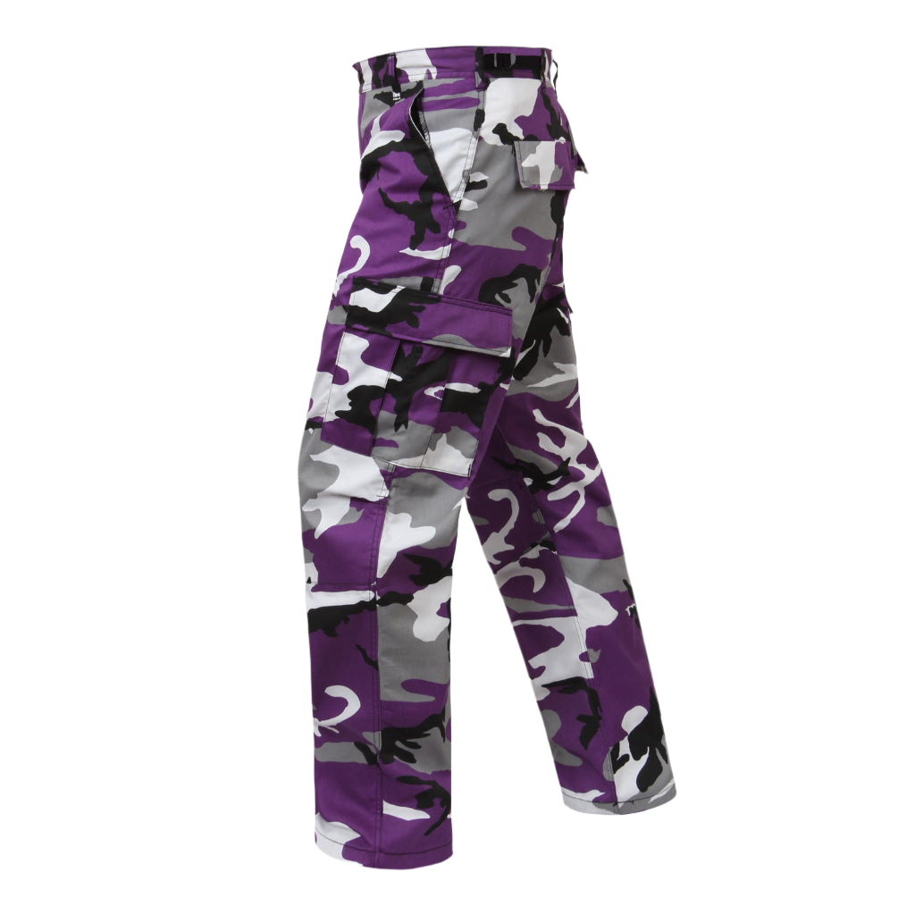 Color Camo BDU Pant - Ultra Violet Camo