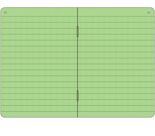 RITE IN THE RAIN 3 PK STAPLE BIND WATERPROOF POCKET MEMO BOOK - OLIVE