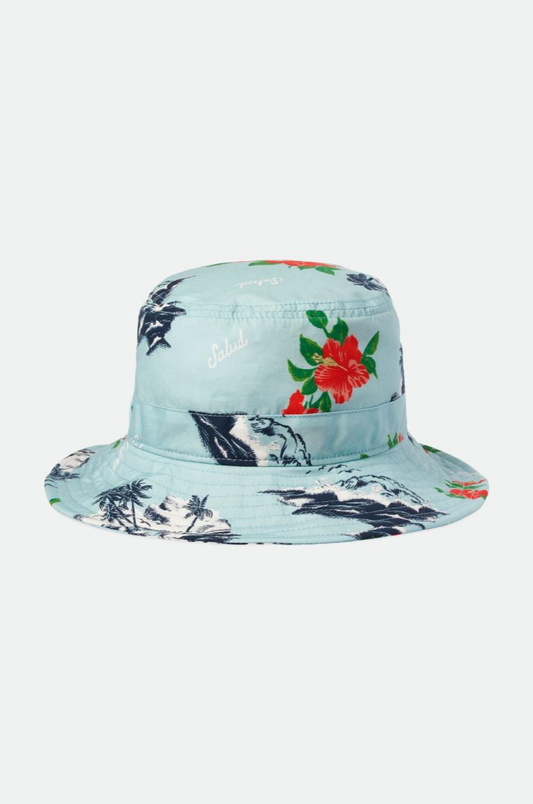 Petra Packable Bucket Hat - Canal Blue