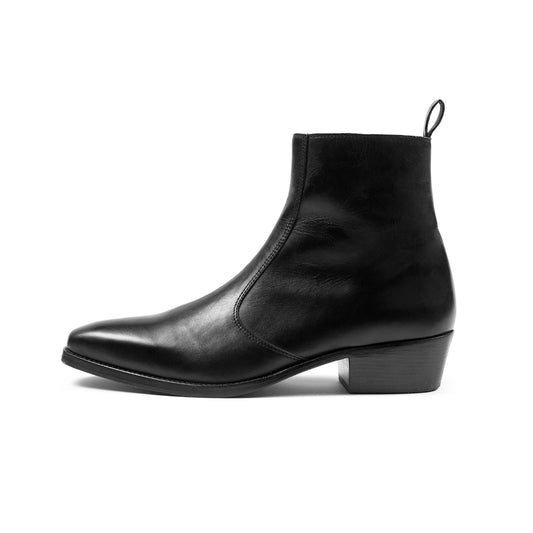 Men's Richards Boot - Black Leather