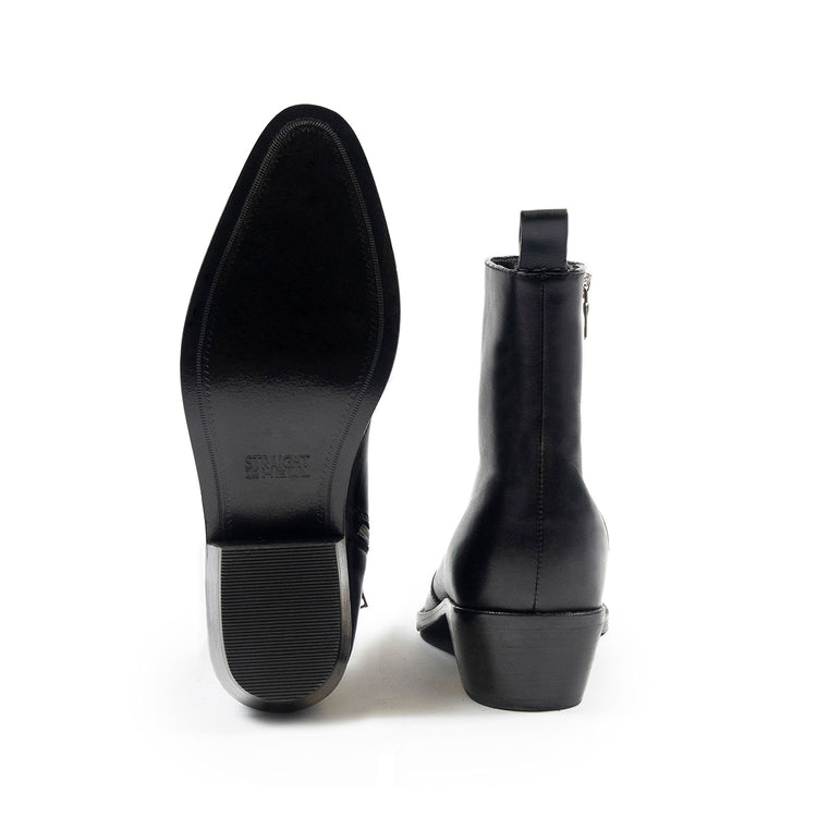 Women's Richards Boot - Black Leather