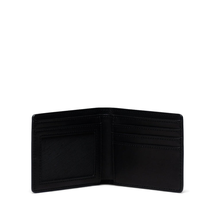 Herschel Hank Leather Wallet - Black (RFID)