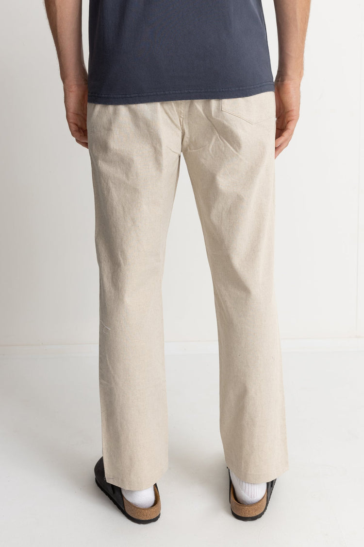 Men's Linen Jam Pants - Bone