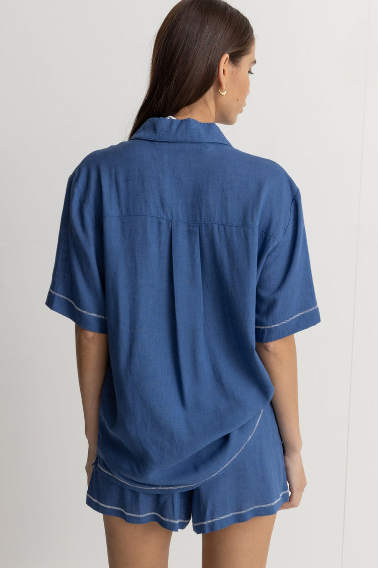 Women's Bobby Short Sleeve Shirt - Blue