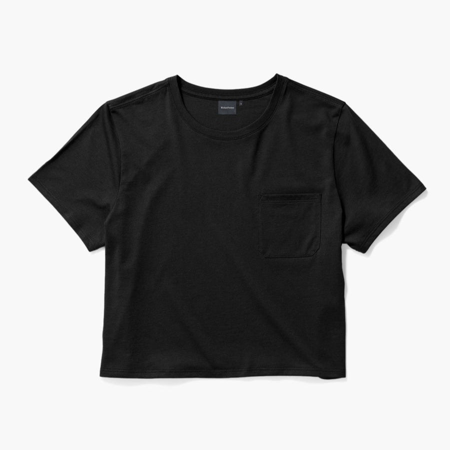 Women's Pima Cotton Boxy Crop Tee