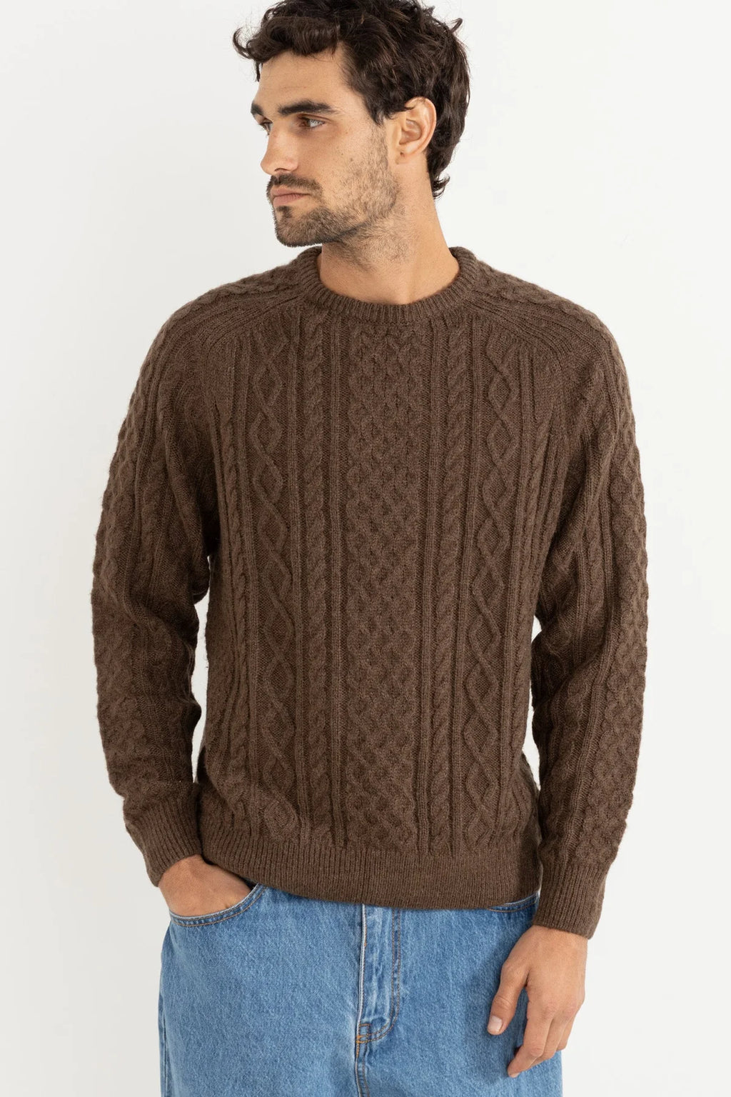 Mohair Fishermans Knit