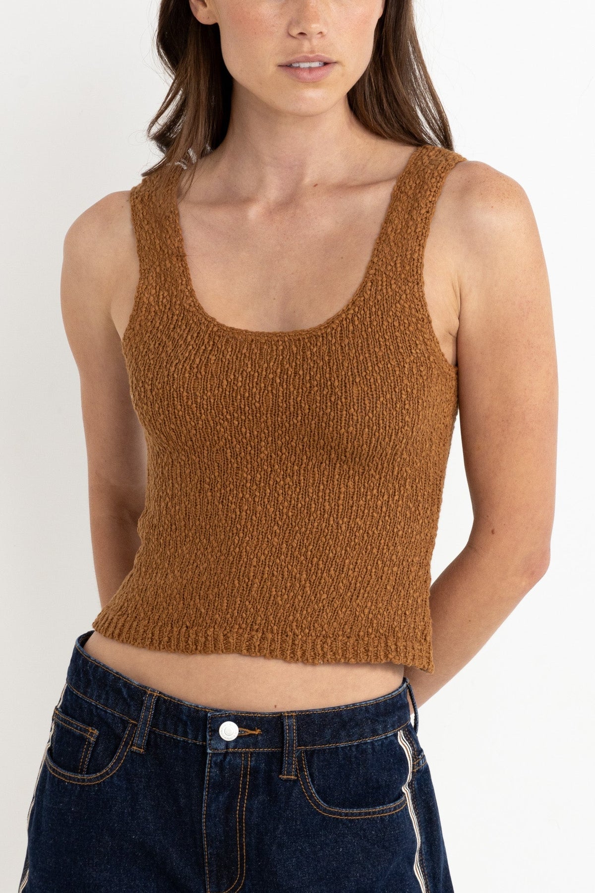 Adele Scoop Neck Knit Top