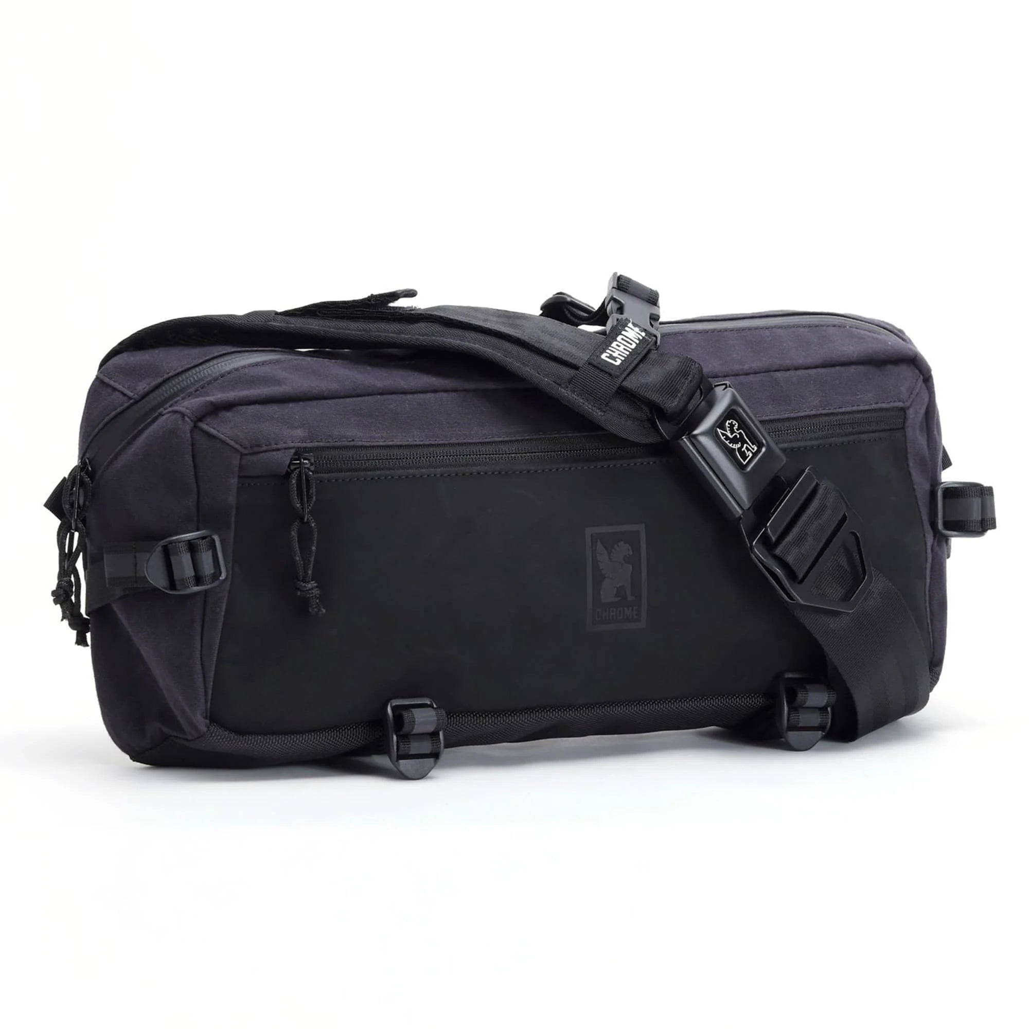 Chrome Kadet 9L Sling - Black Canvas Leather