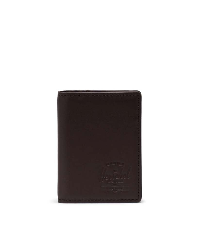 Herschel Gordon Leather Wallet - Brown (RFID)