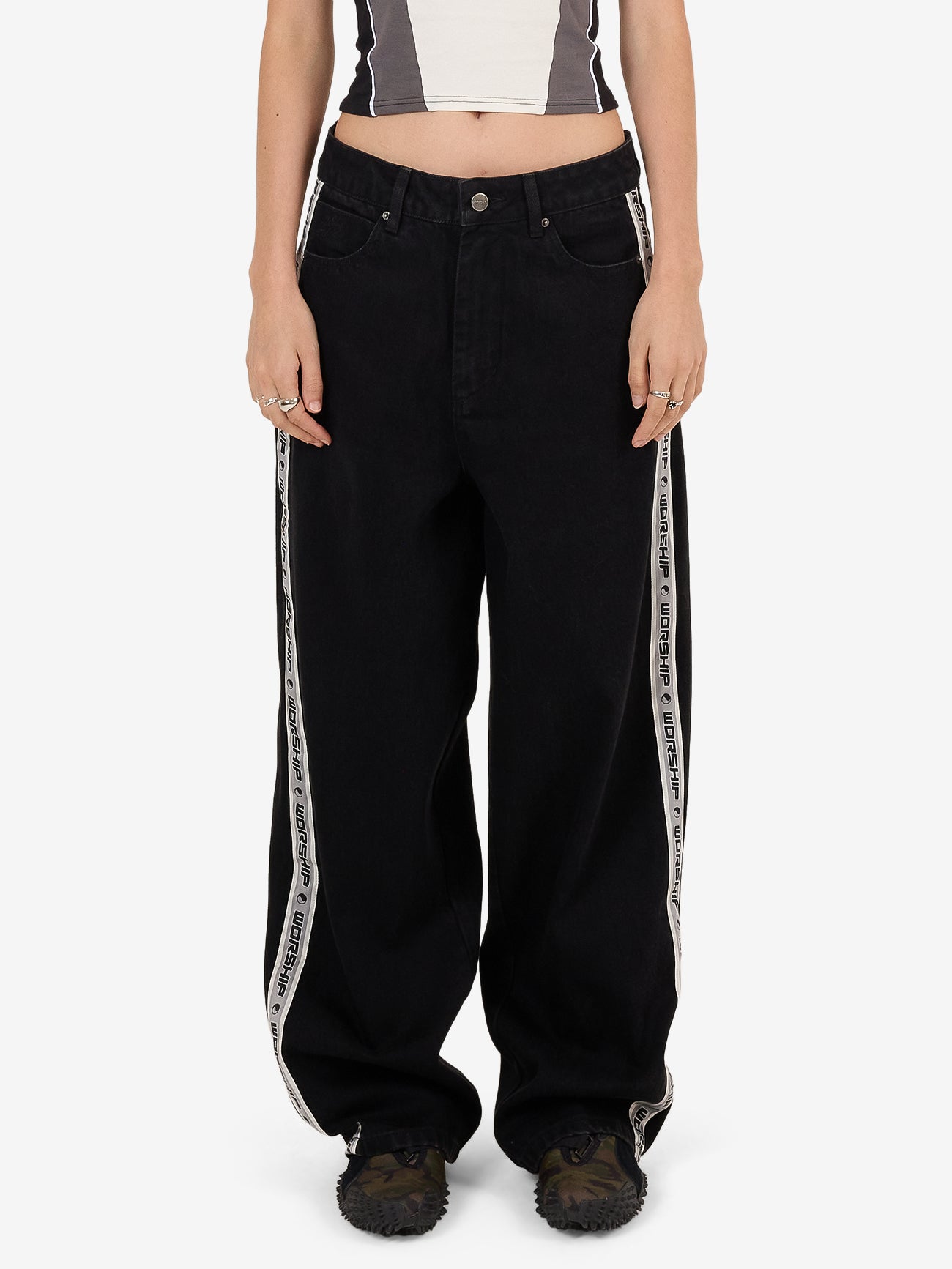 Pacer Big Baggy Jean - Worship Black