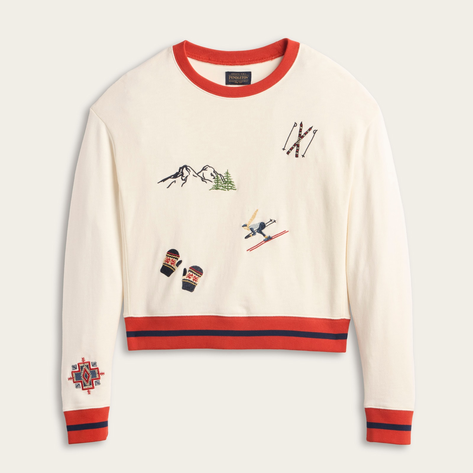 Pendleton Women's Graphic French Terry Pullover