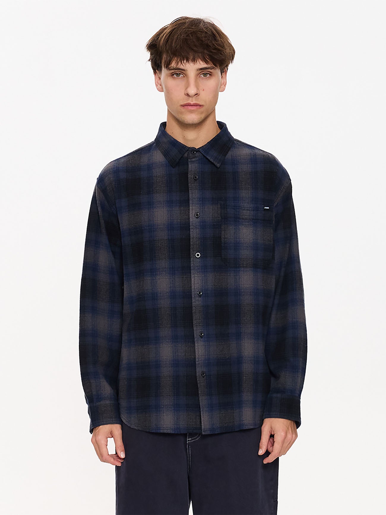 Thrills Men's Barrio Long Sleeve Flannel Shirt
