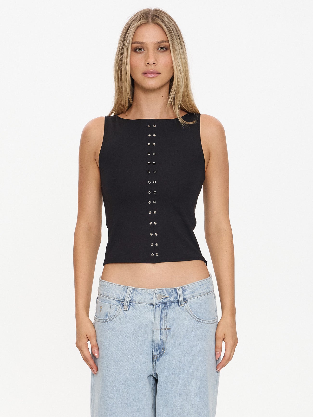 Thrills Women's Rhyde Eyelet Tank