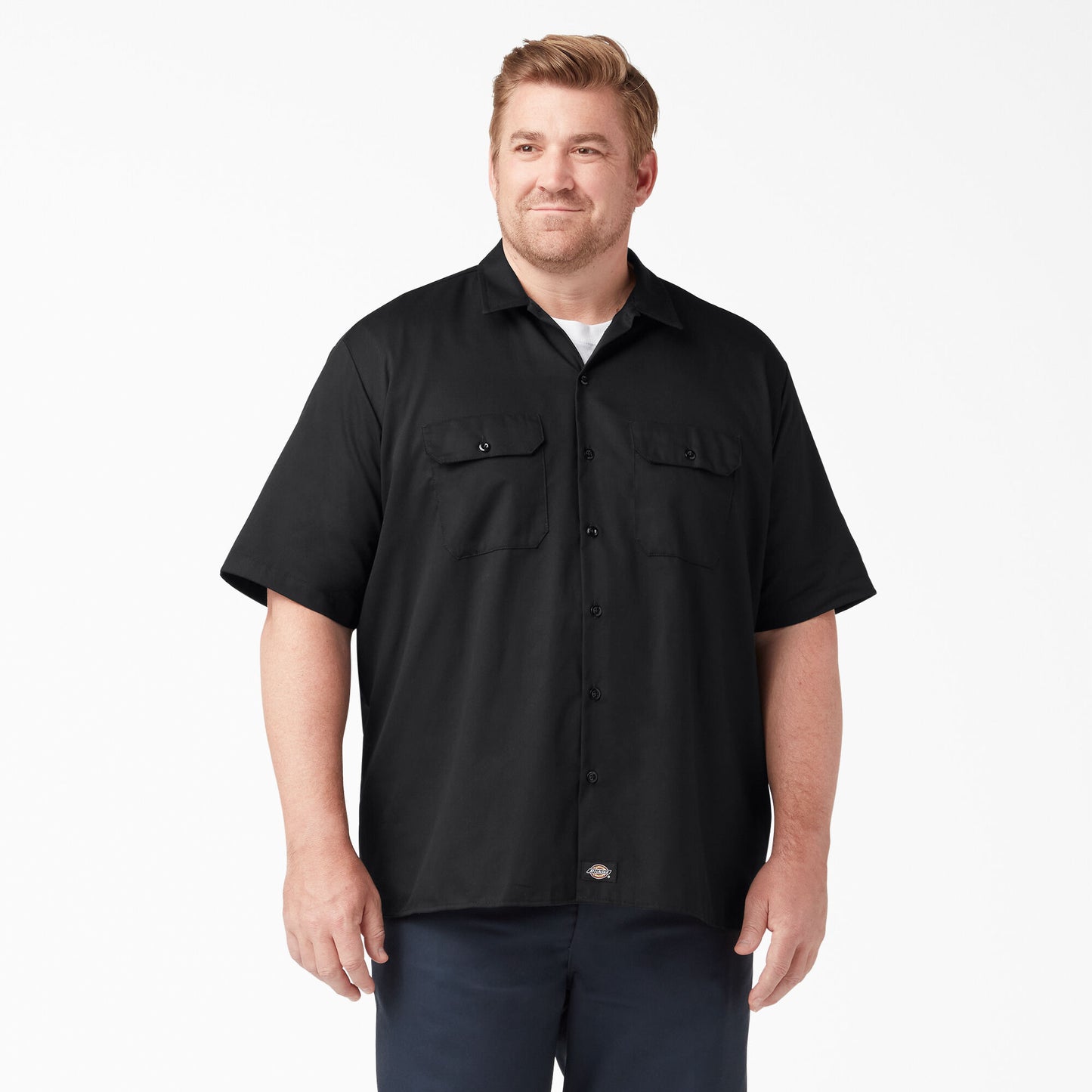 Men's Dickies Short Sleeve Work Shirt 1574 - Black