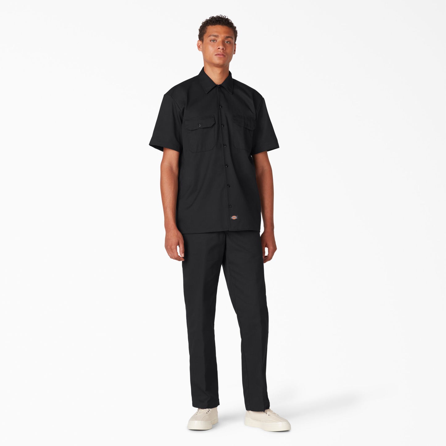 Men's Dickies Short Sleeve Work Shirt 1574 - Black