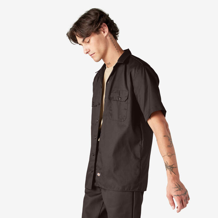Men's Short Sleeve Work Shirt (1574)