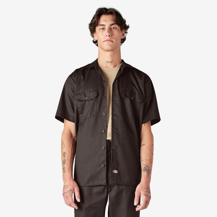 Men's Short Sleeve Work Shirt (1574)