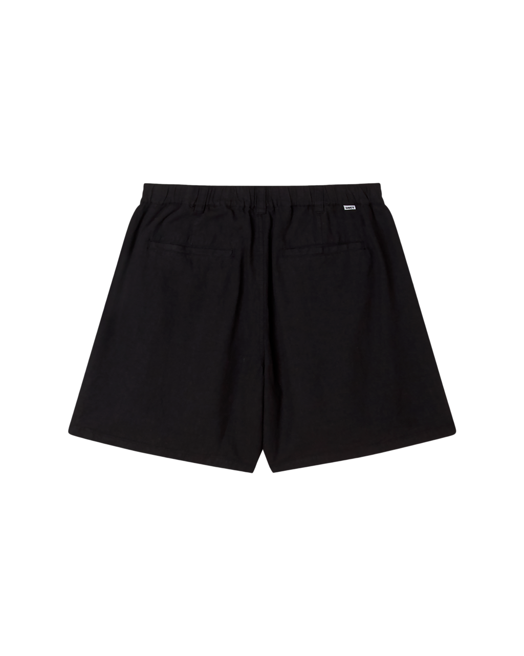 Obey Foster Pleated Linen Short