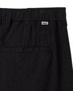 Obey Foster Pleated Linen Short