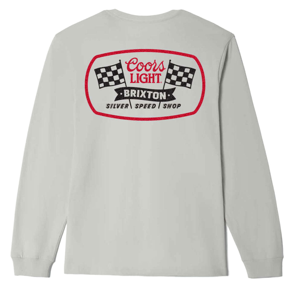 Brixton Men's Coors Light Pit Stop Long Sleeve Standard Tee