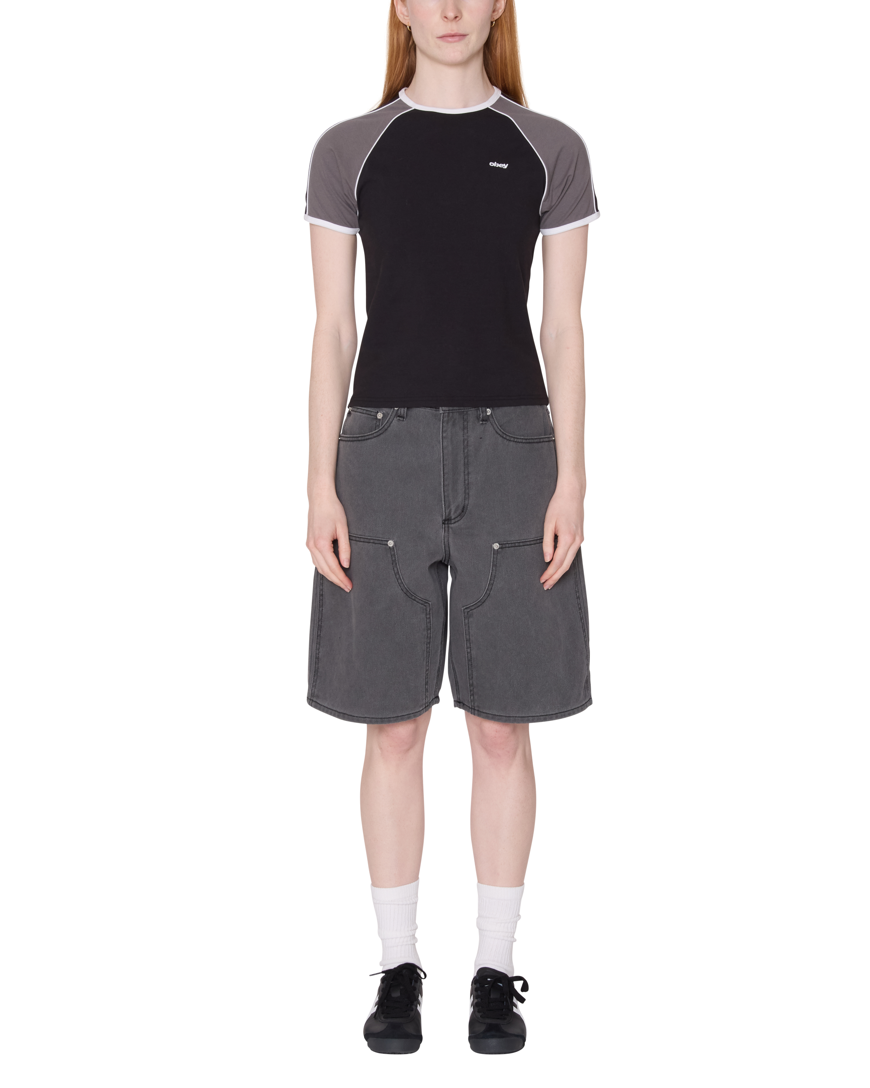 Replay Raglan Short Sleeve Tee