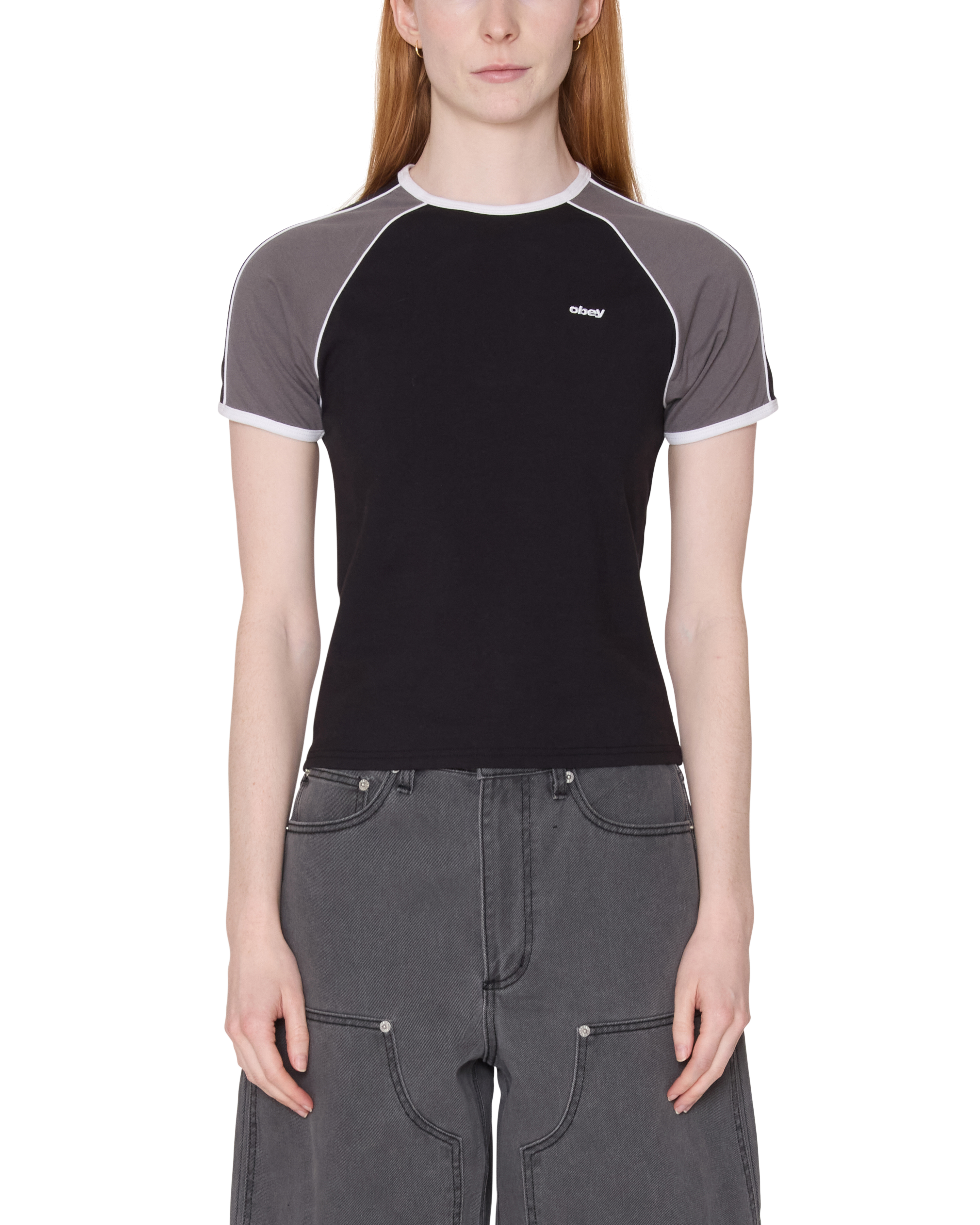 Replay Raglan Short Sleeve Tee