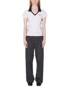 Meredith Collared Short Sleeve