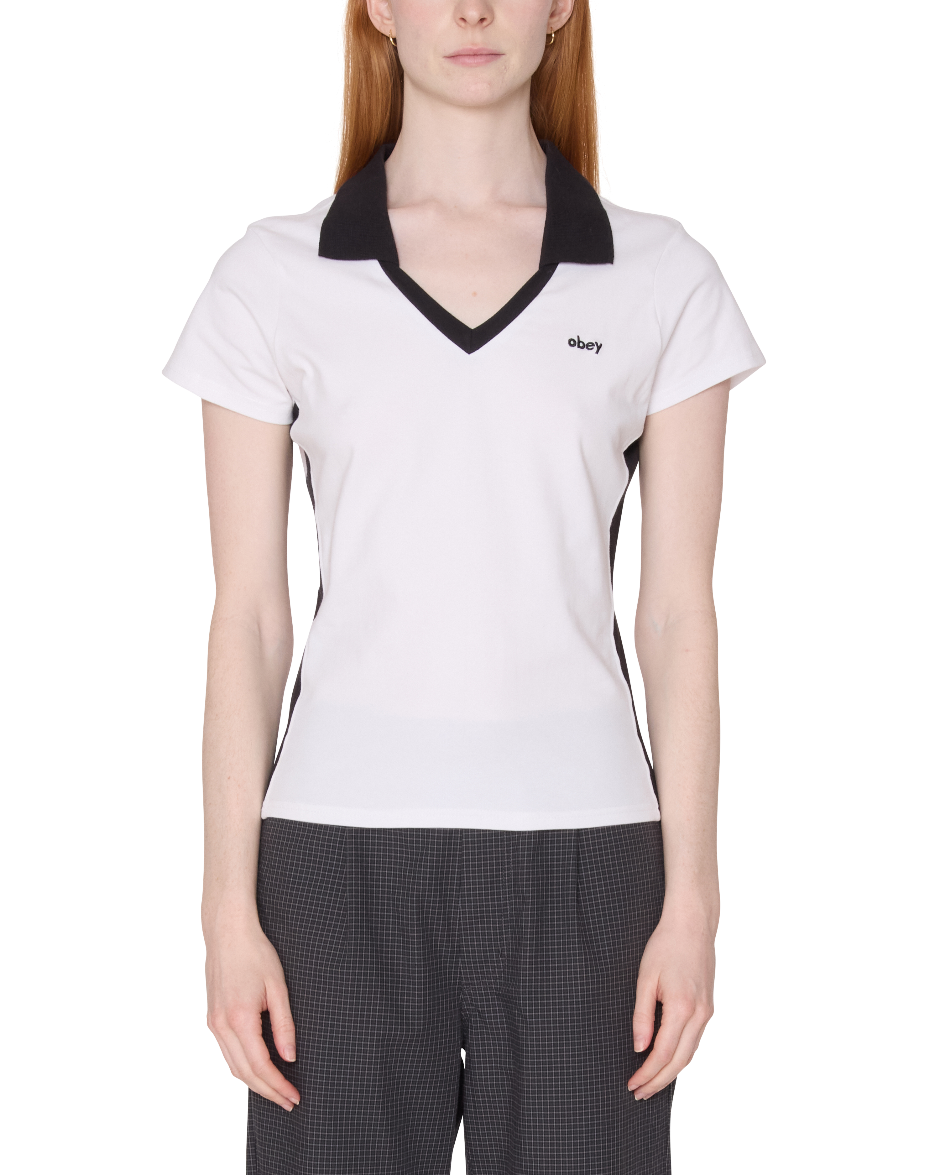 Meredith Collared Short Sleeve