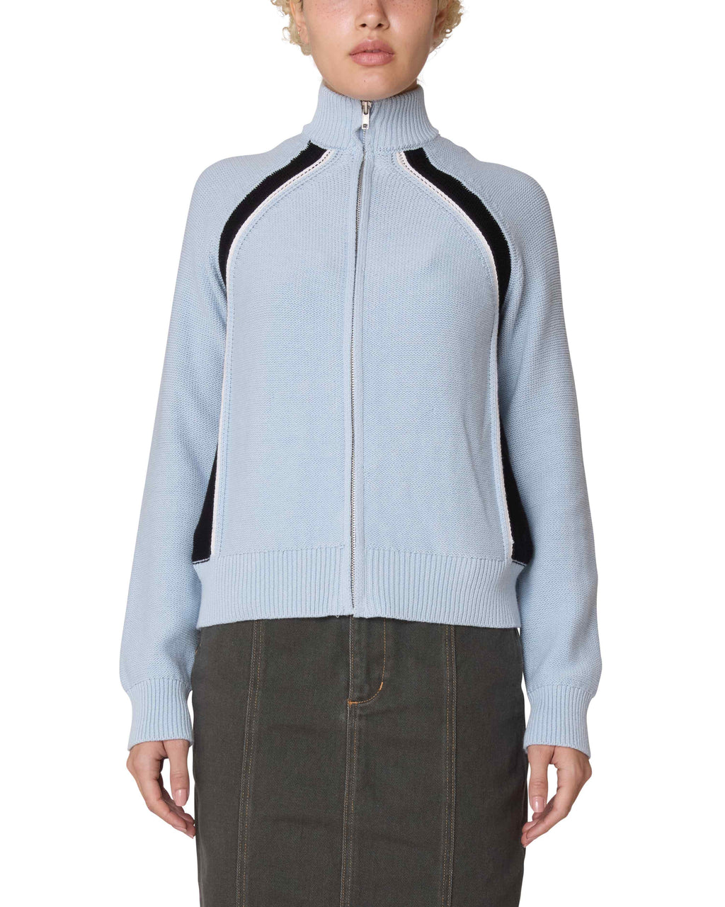 Women's Obey Lizzie Zip Mock Sweater