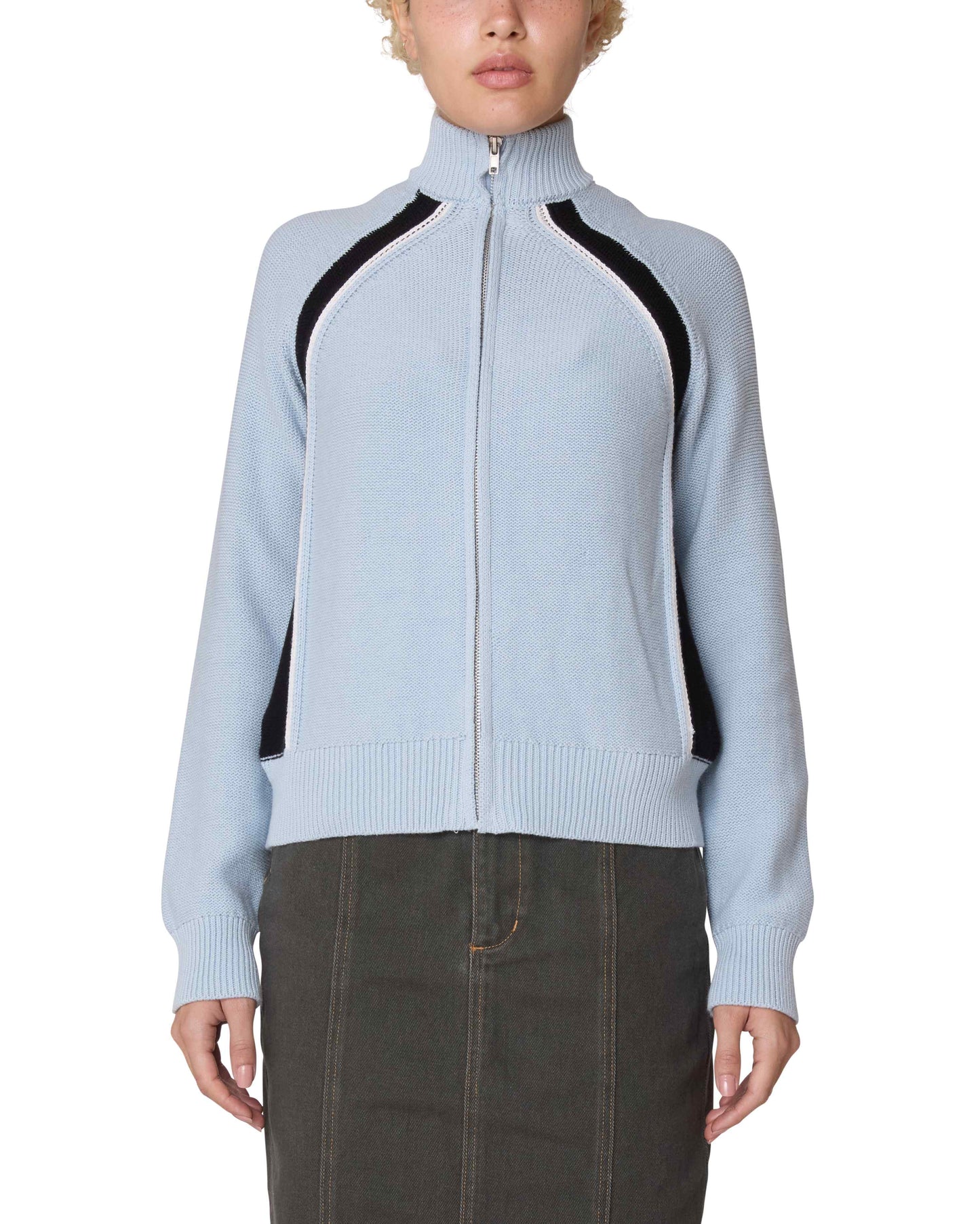 Women's Obey Lizzie Zip Mock Sweater