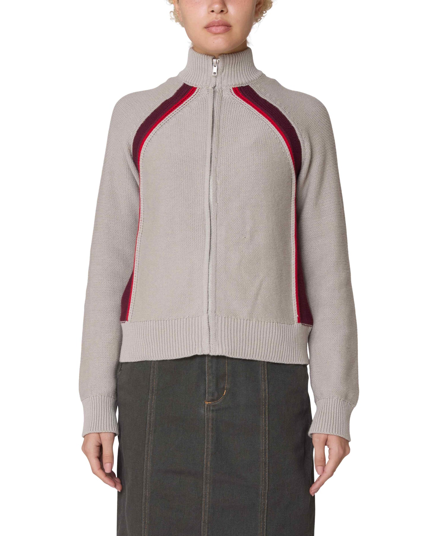 Women's Obey Lizzie Zip Mock Sweater