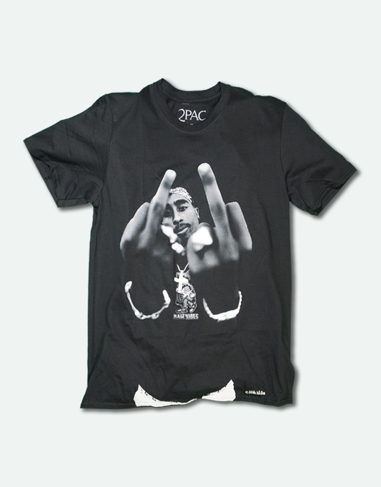 TUPAC TEE (MIDDLE FINGER) T-SHIRT