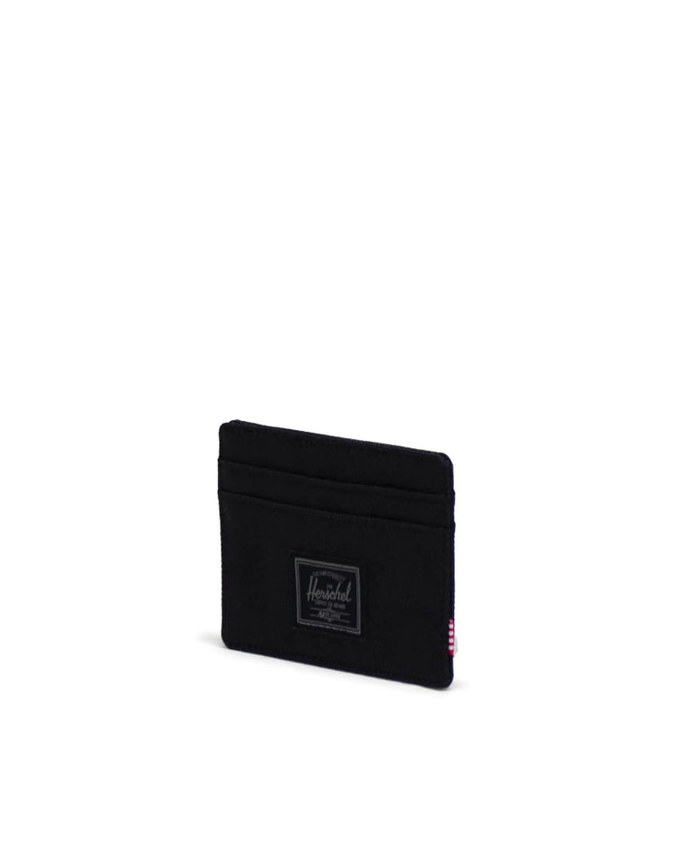 Herschel Charlie Cardholder - Black Tonal (RFID)