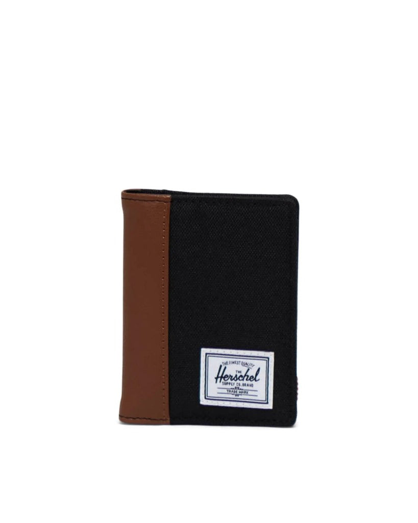 Herschel Gordon Wallet - Black / Tan (RFID)