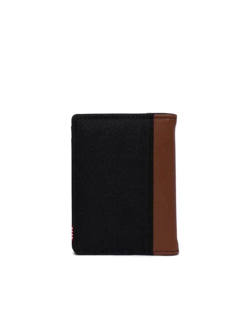 Herschel Gordon Wallet - Black / Tan (RFID)