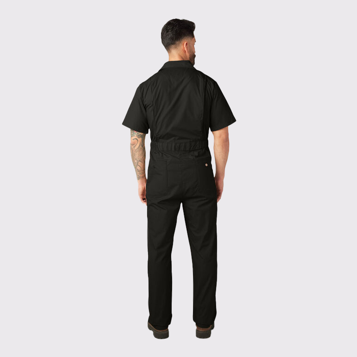 Men's Short Sleeve Poplin Coverall (33999)