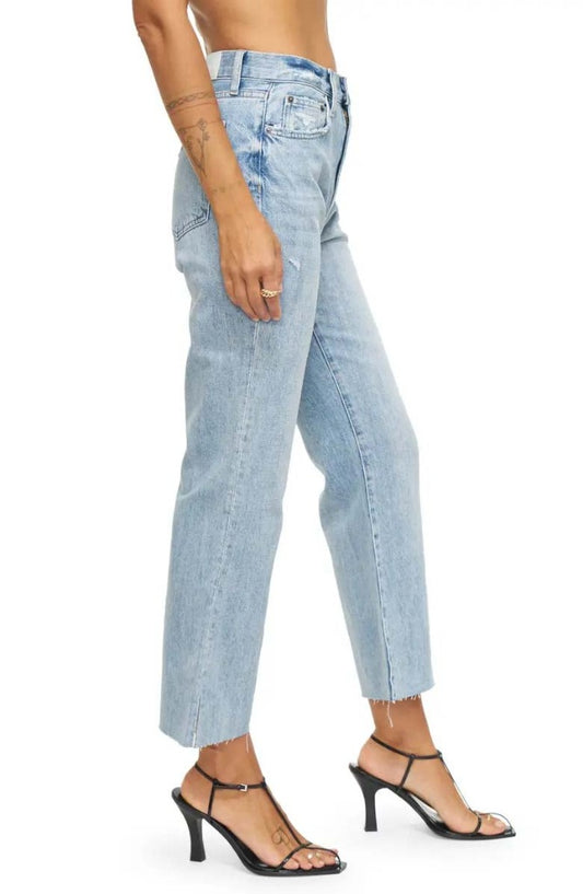 Women's Stevie High Rise Relaxed Crop Flare - Shore Vintage